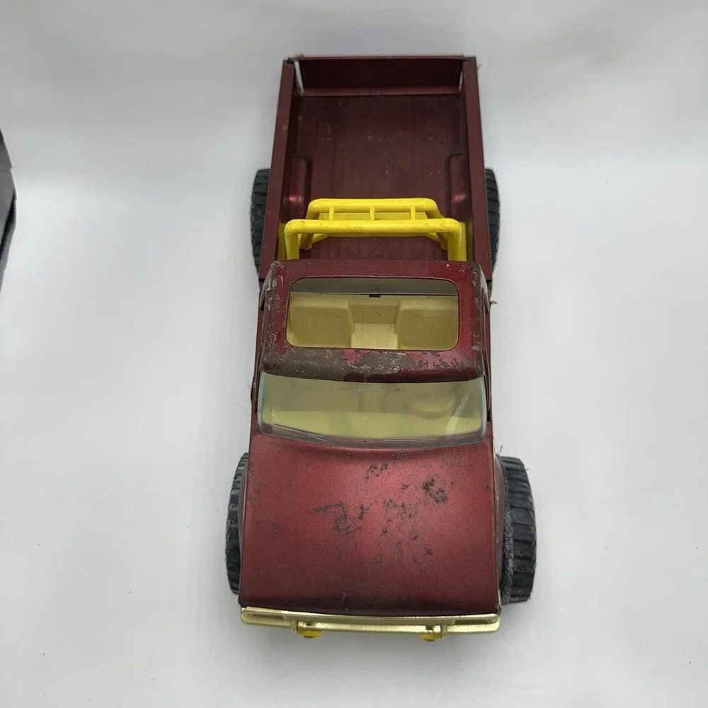 Vintage NYLINT Pressed Steel Rhino 2 LUV 4x4 Chevy Baja Pickup Truck Made In USA